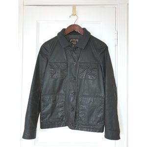 J. Crew Washed & Aged Waxed Utility Jacket